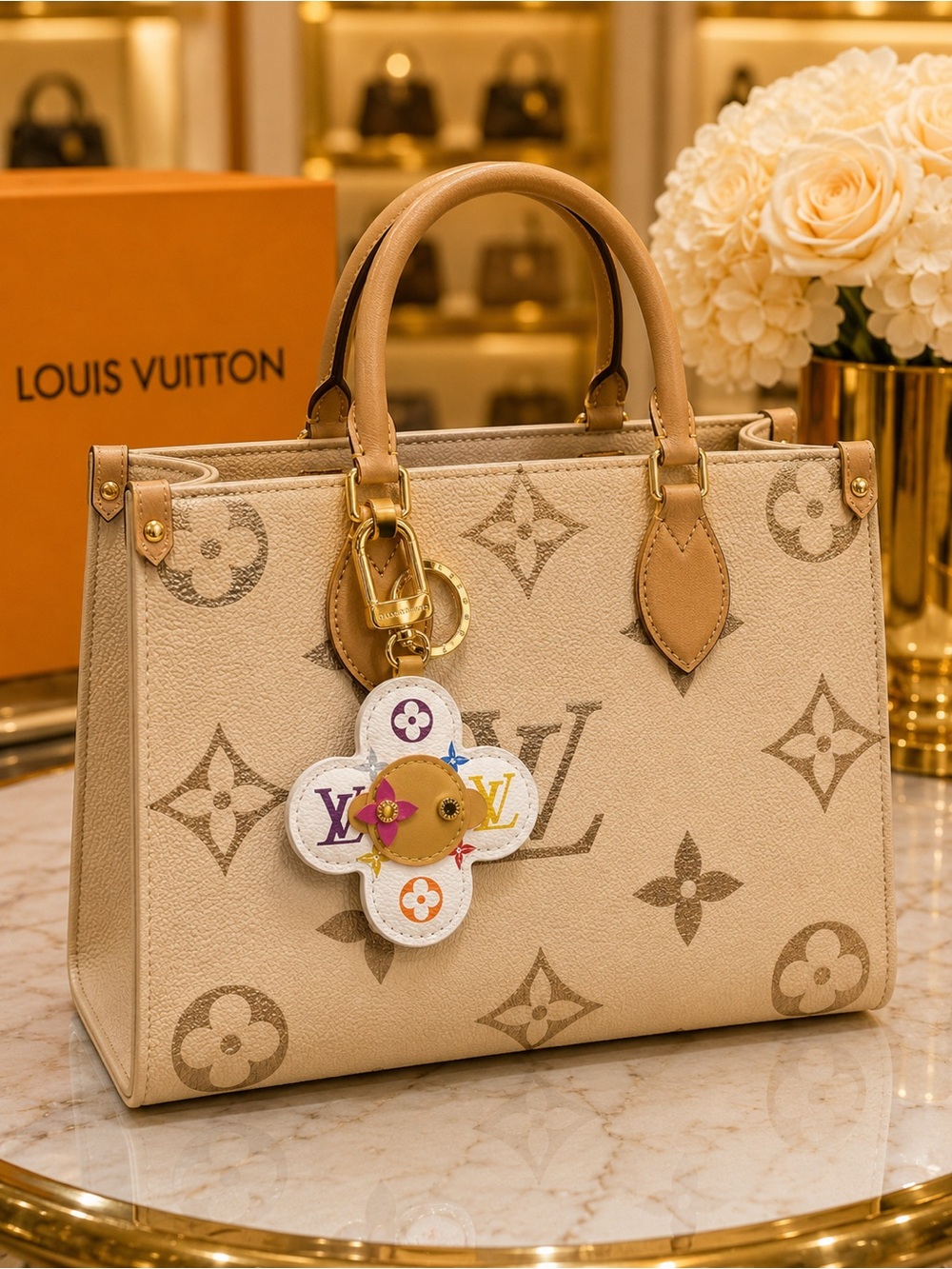 SMALL FLOWER CHARM